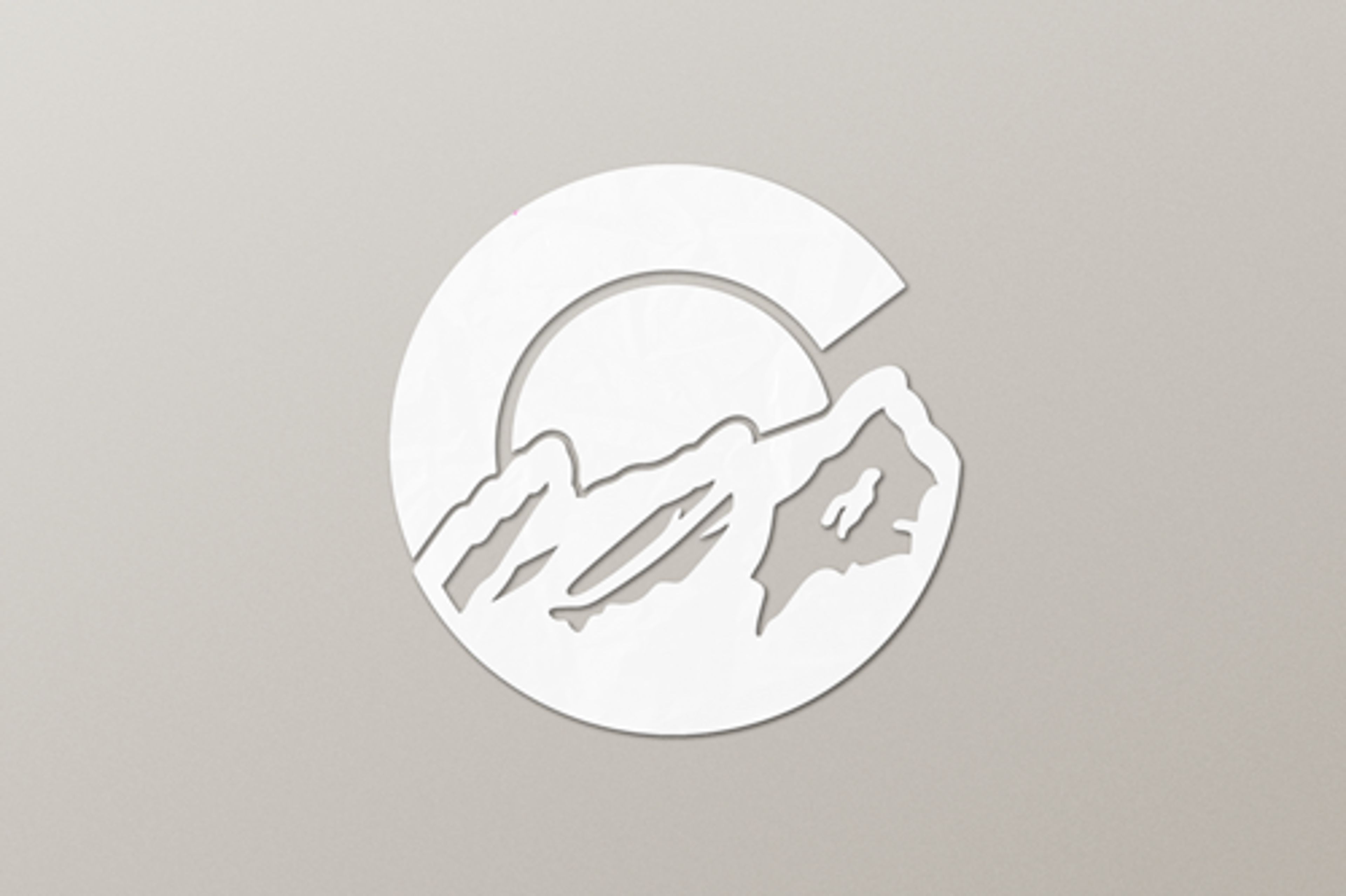 Colorado Sticker White