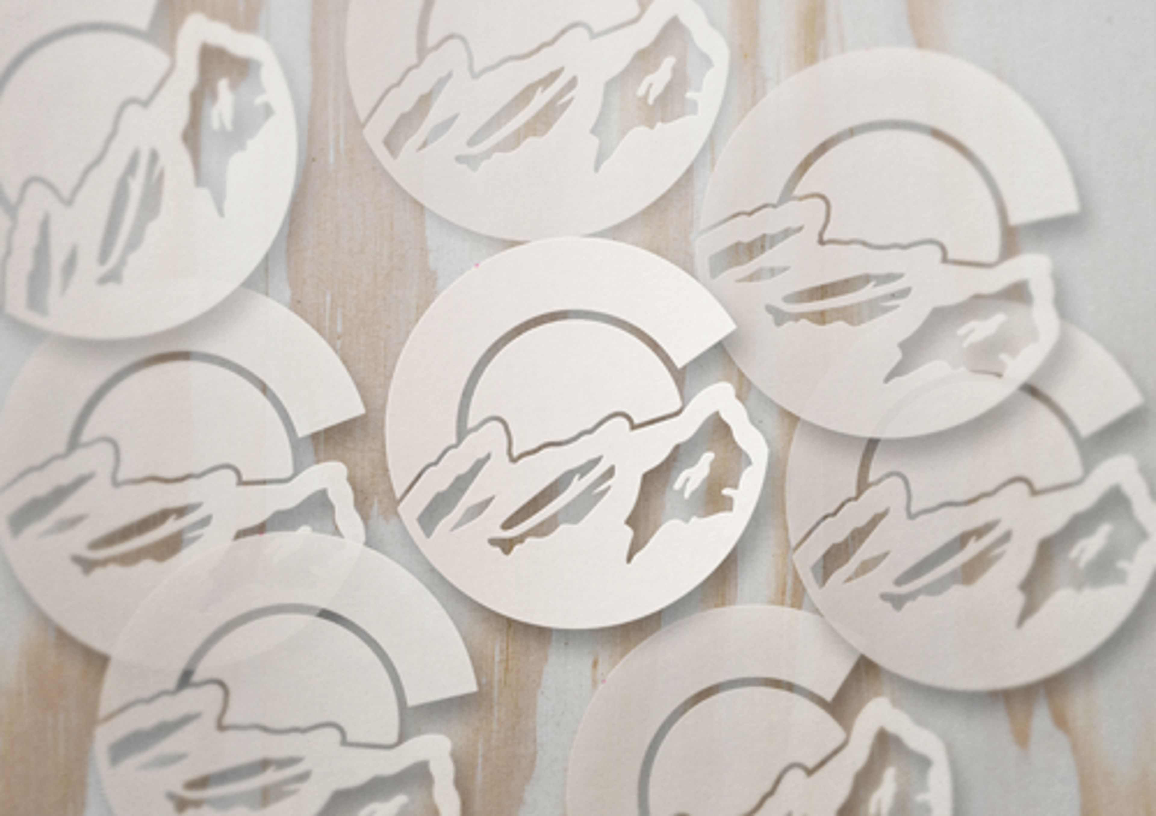 Colorado Sticker White