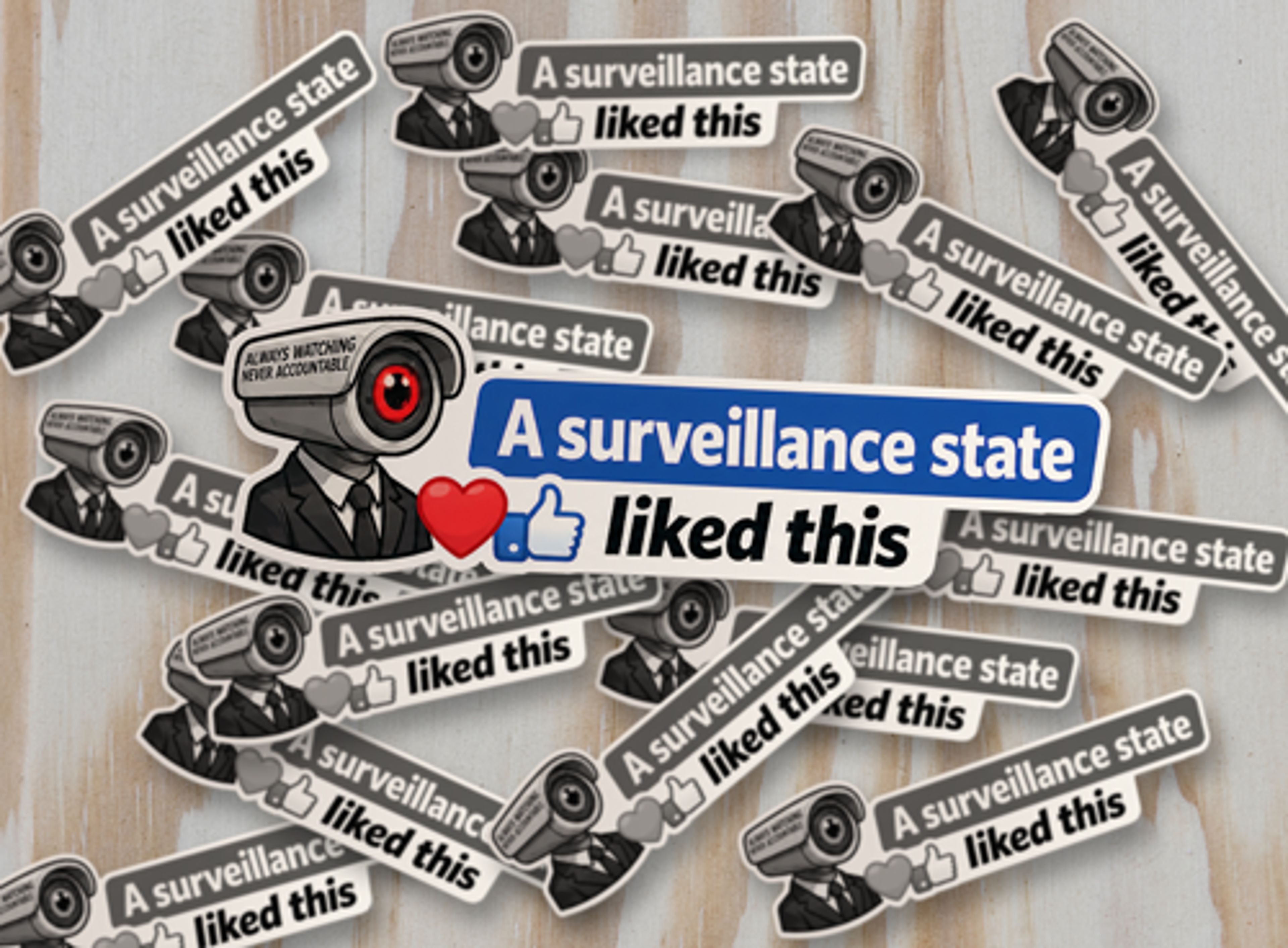 A Surveillance State Liked This Sticker